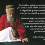 Osho Rajneesh on Judgement