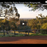 Eleebana Guest House Tour and Sunset Timelapse of Perth Skyline from Wungong Hills