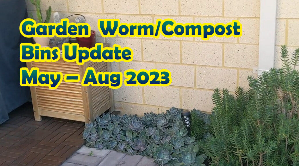 Garden And Worm Compost Bins Update May Aug 2023 garden-and-worm-compost-bins-update-may-aug-2023